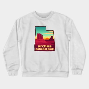 Arches National Park Utah Crewneck Sweatshirt